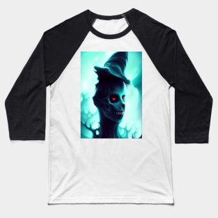 WITCHES GHOST ON HALLOWEEEN Baseball T-Shirt